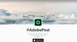 Adobe Post iPhone