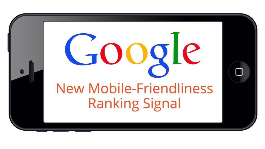 Mobile Friendly website as Google Ranking signal