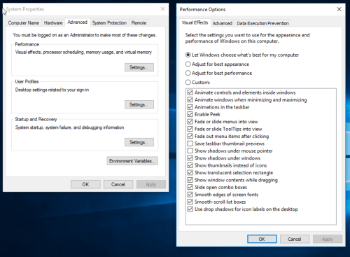 Performance Boost in Windows 10